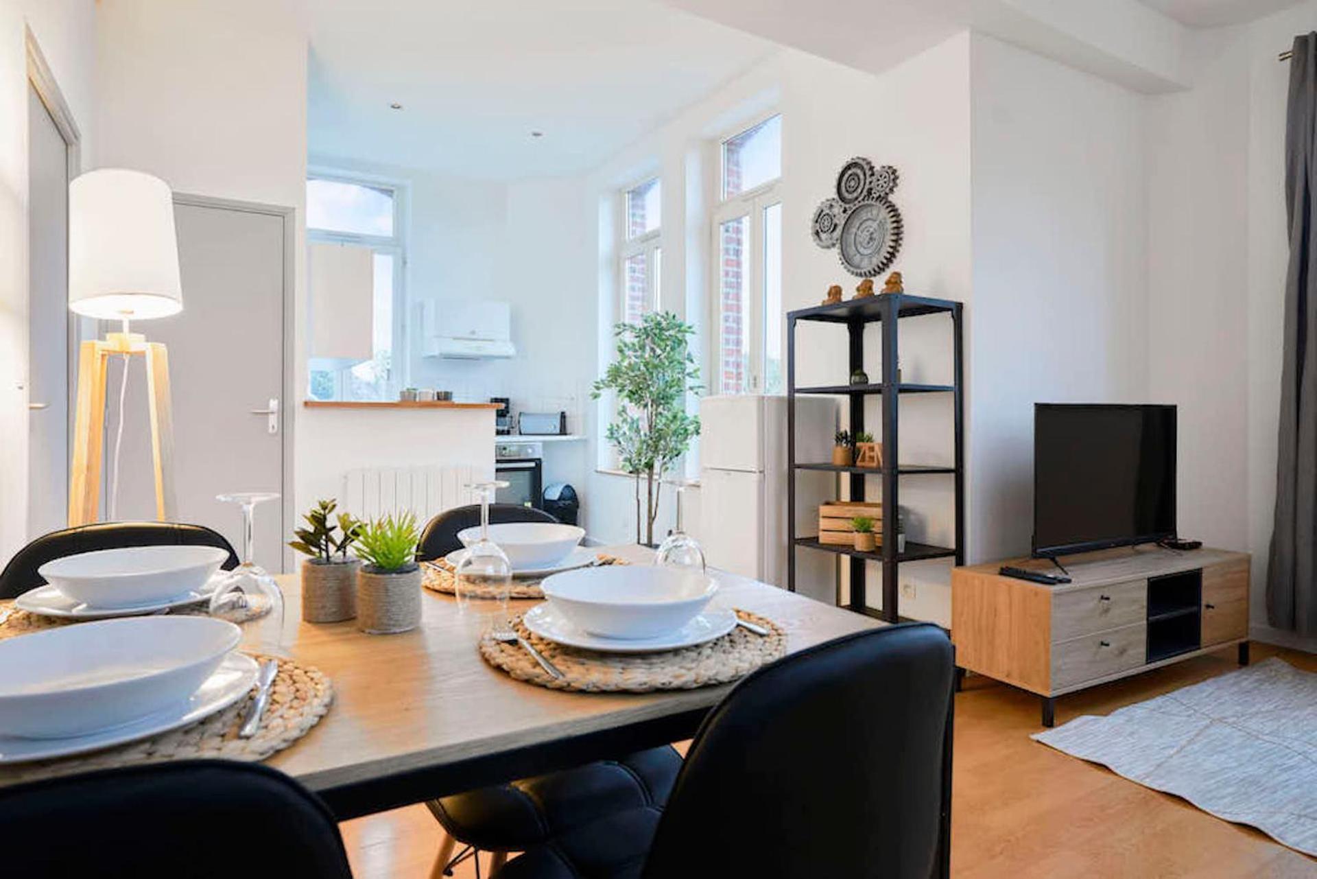 Locationstourcoing - Le Duplex Apartment Екстериор снимка