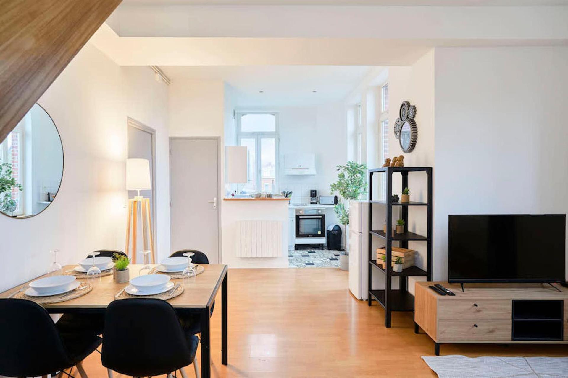 Locationstourcoing - Le Duplex Apartment Екстериор снимка